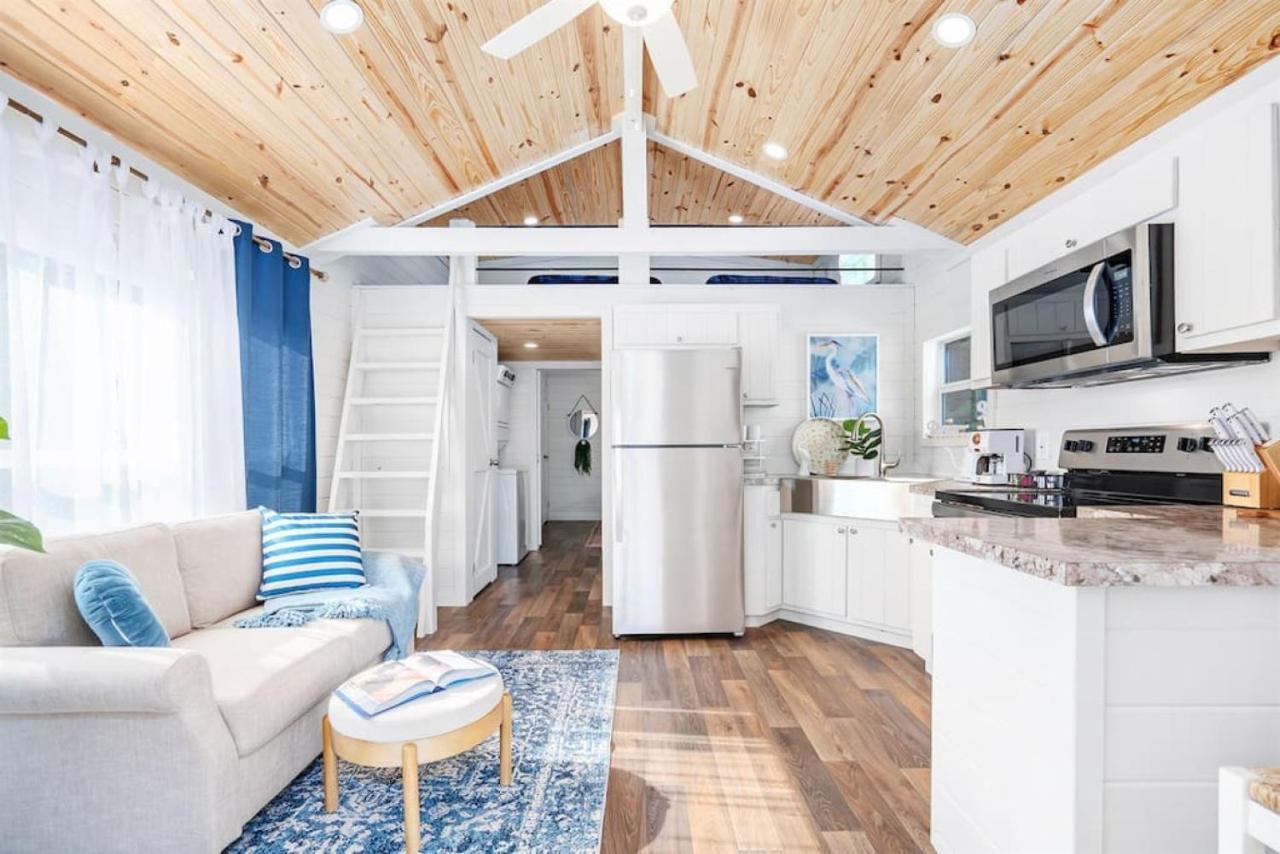 4 Heron Haus, Luxury Tiny House, Pet Friendly, Mins To Downtown Guntersville Exterior foto